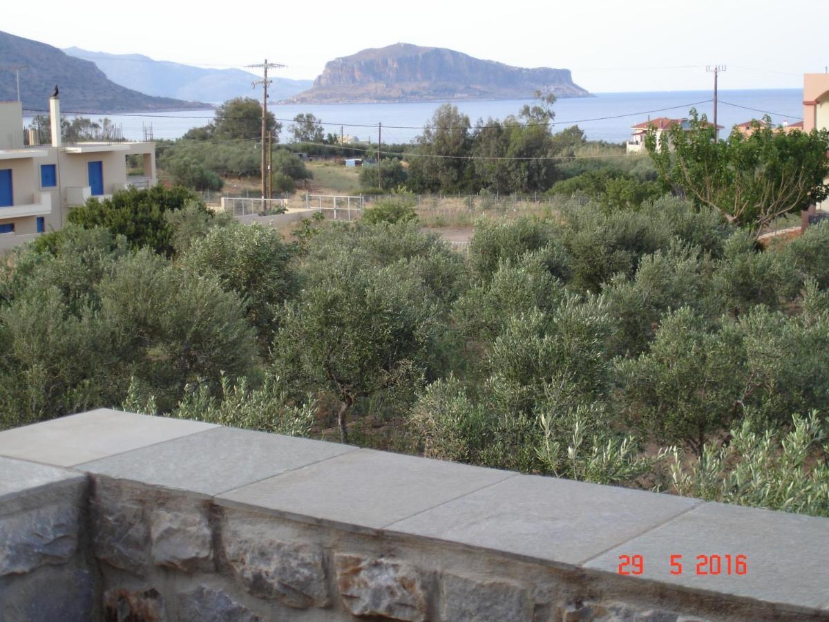Xifias Stonehouse Villa Monemvasía Buitenkant foto